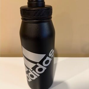 Adidas Matte Black Sports Bottle